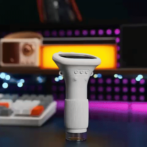VizzyScope - Mikroskop Kieszonkowy dla Dzieci – 1000x HD z Podświetleniem LED